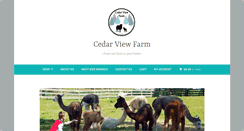 Desktop Screenshot of cedarviewfarmva.com